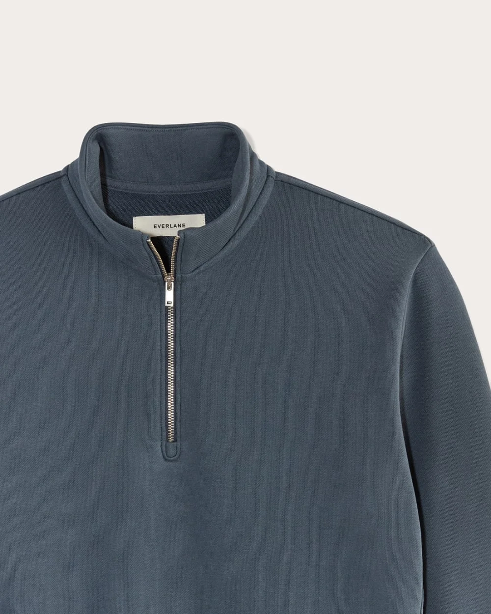 The Off-Duty Terry Quarter-Zip | Midnight Navy (3)