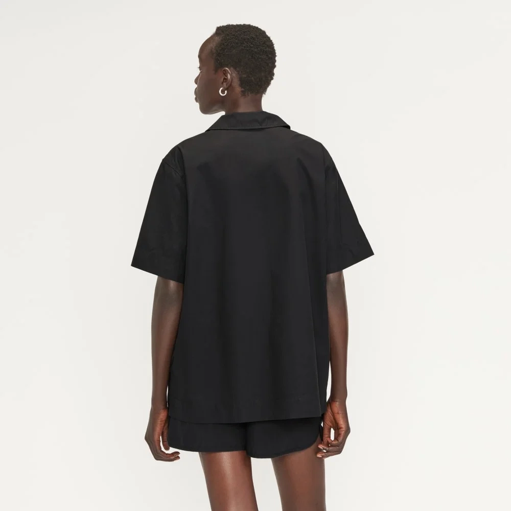The Poplin Shirt | Black (2)