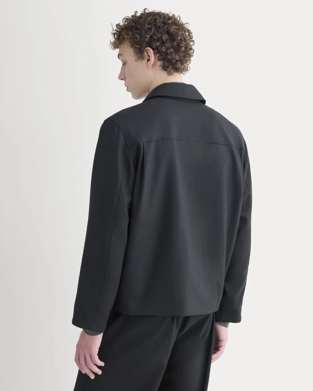Tailored Zip Jacket |  Black (2)