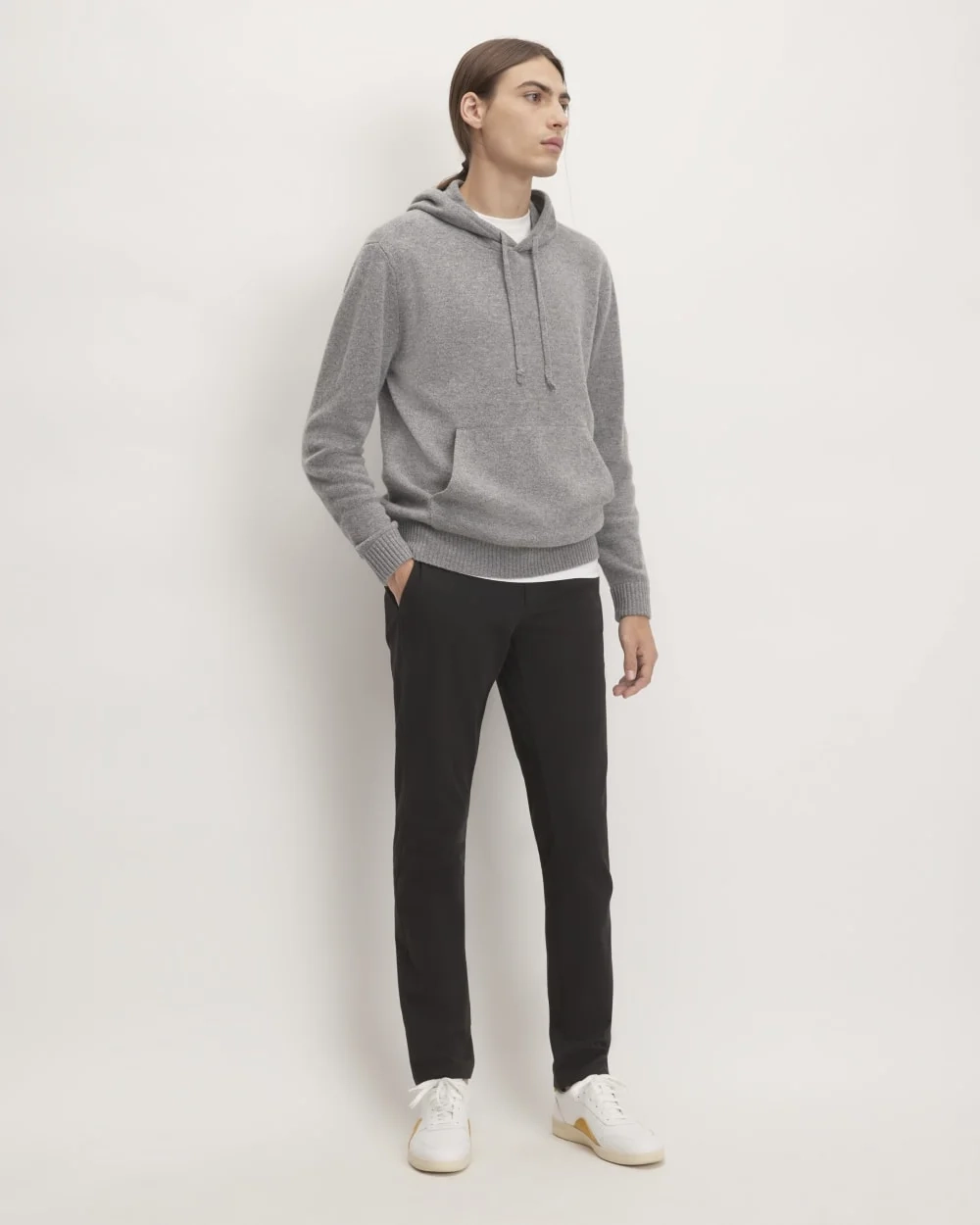 The Felted Merino Hoodie | Grey (2)