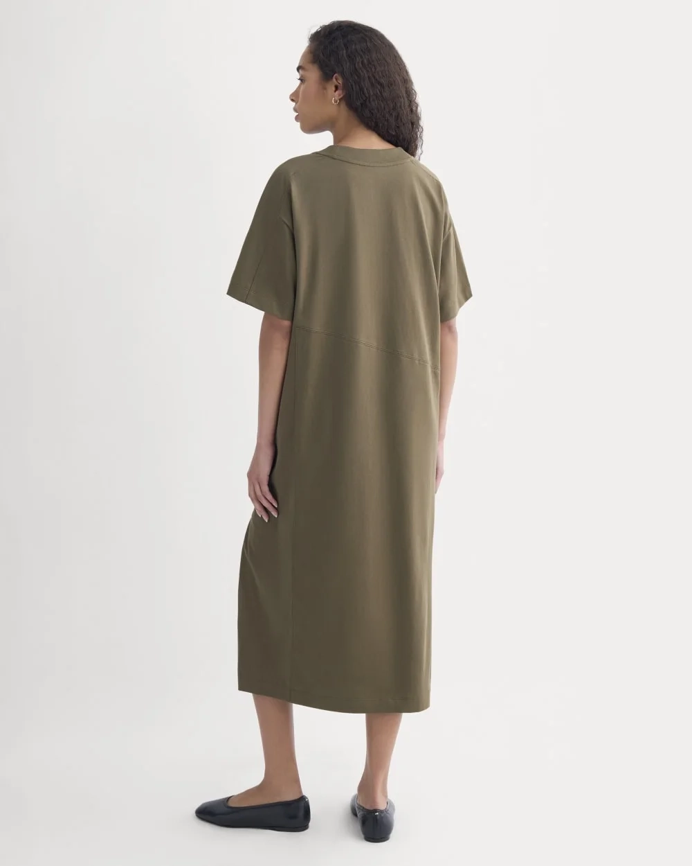 Weekend Tee Midi Dress | Beech (2)