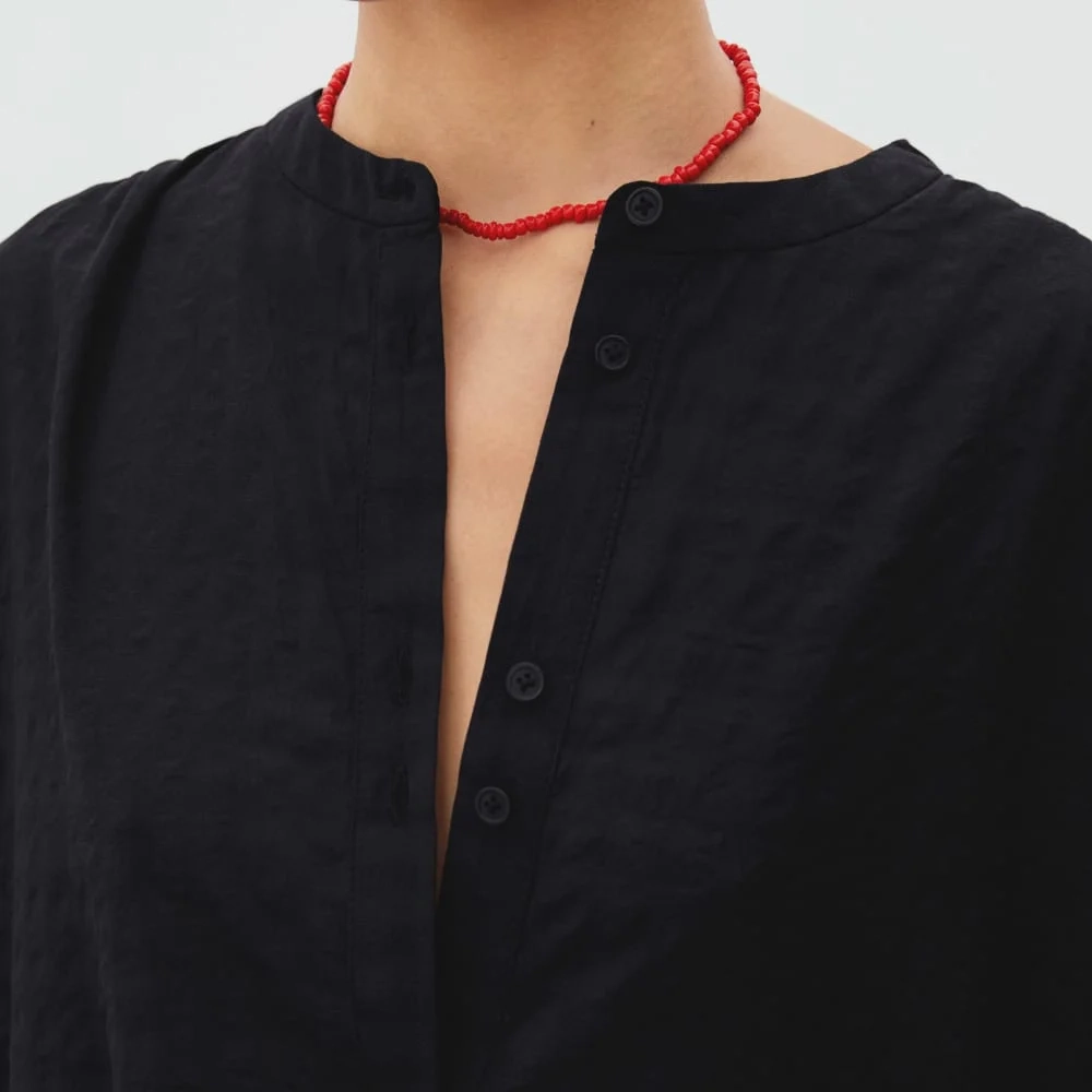 The Caftan Dress | Black Check (5)