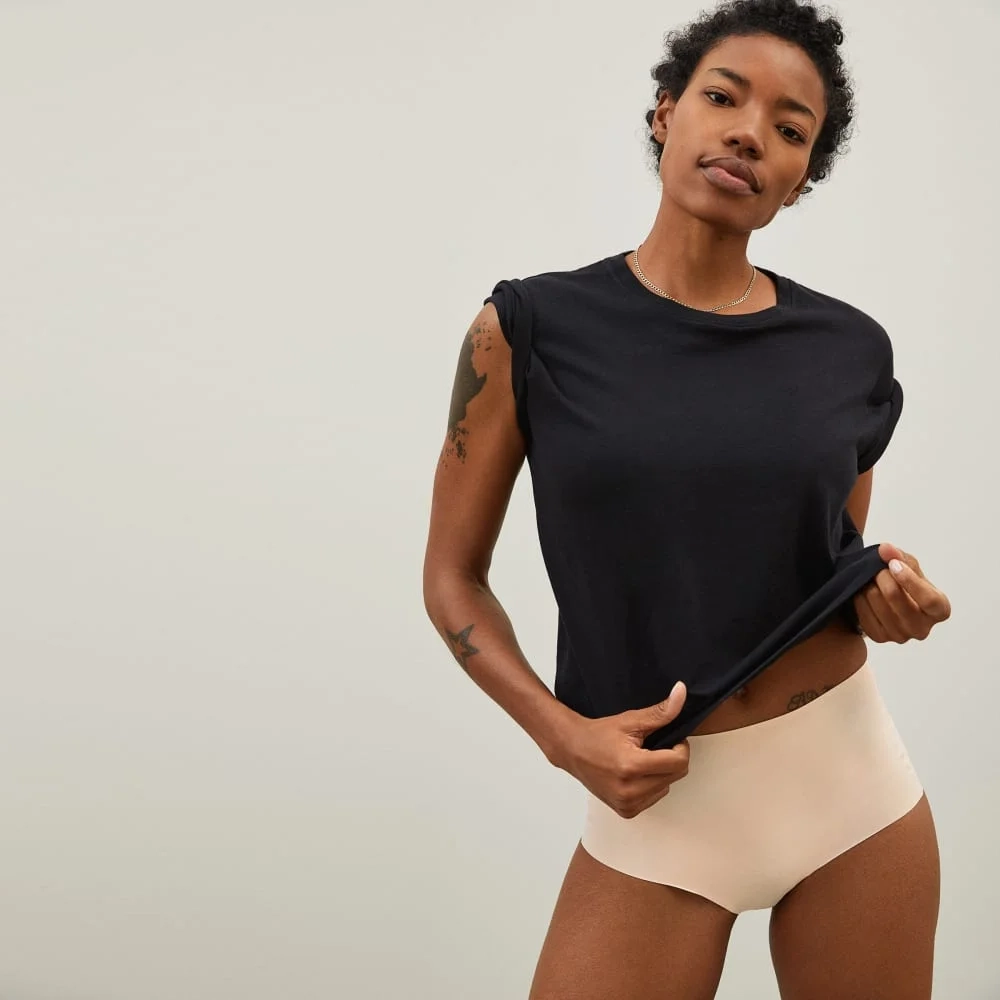 The Invisible High-Rise Hipster | Light Tan