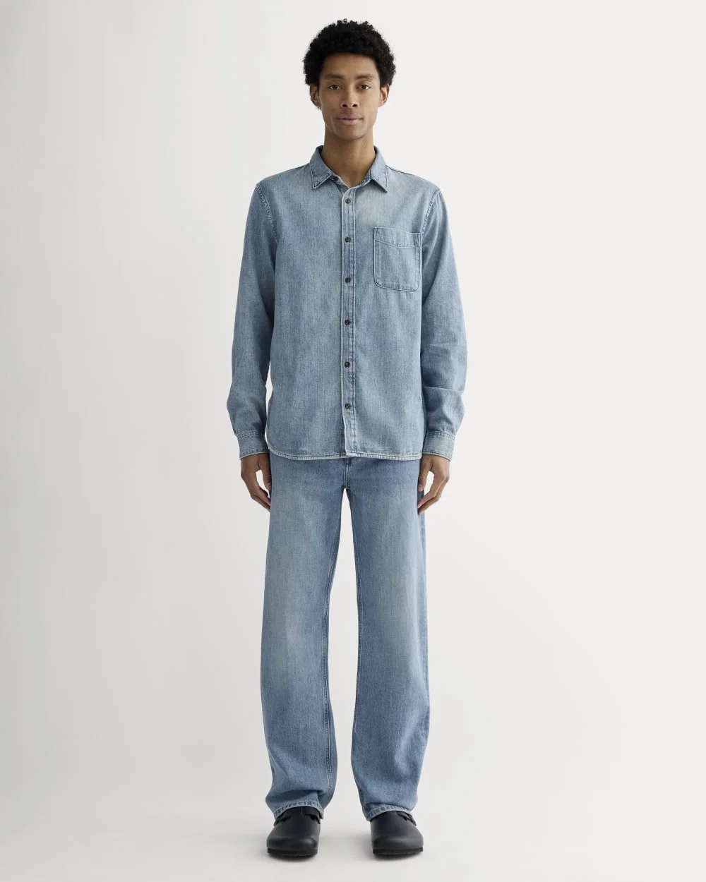 The Denim Shirt | Mid Indigo (2)