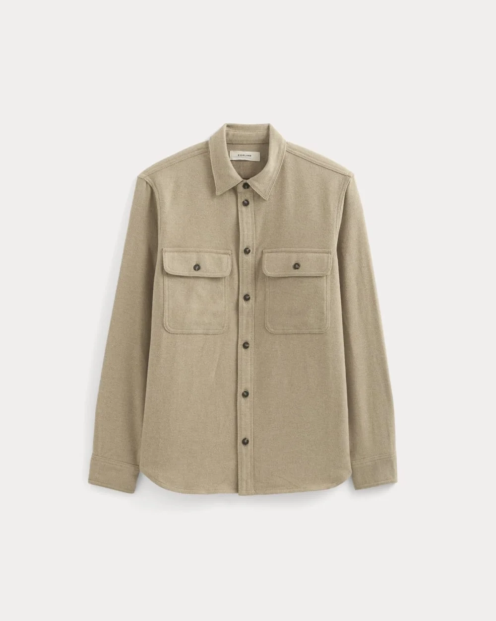 The Heavyweight Overshirt | Uniform | Dark Heathered Camel (3)