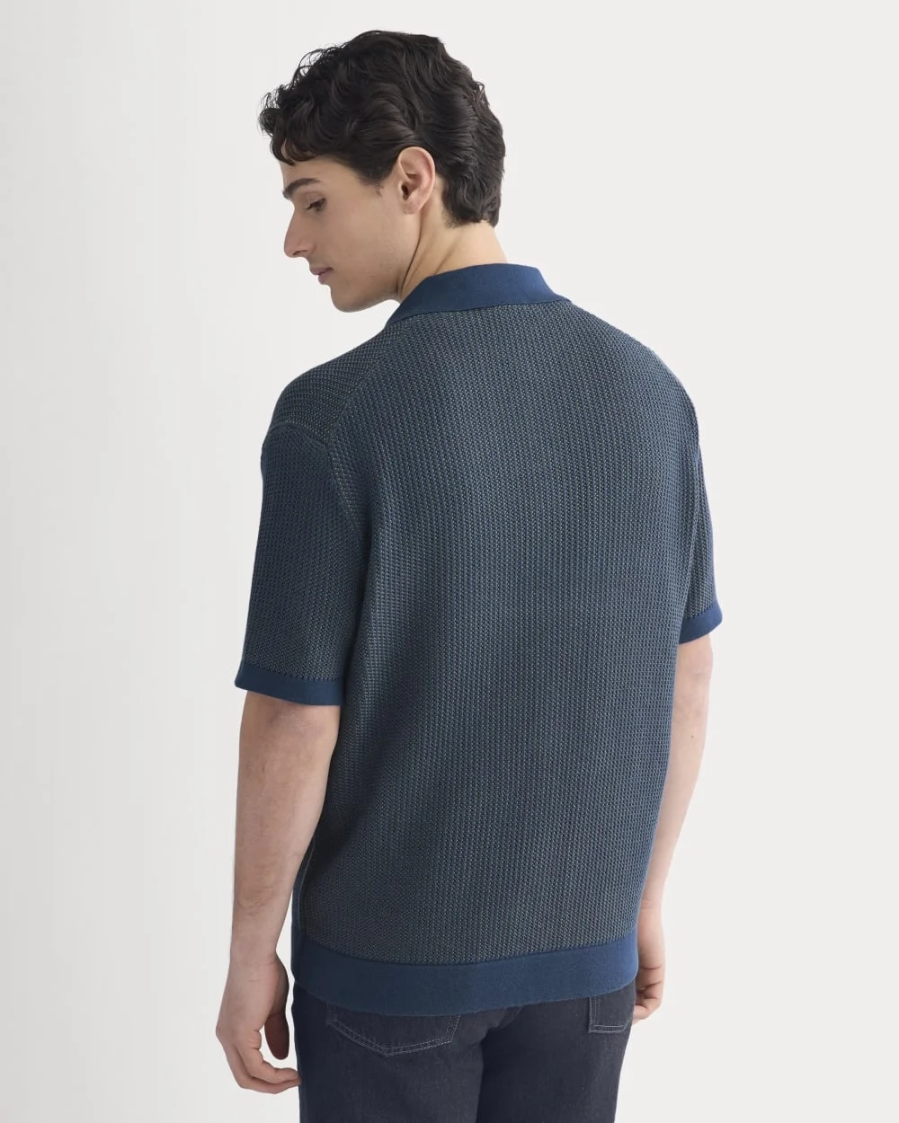 Button-Down Resort Polo | Midnight Navy/Kalamata (2)