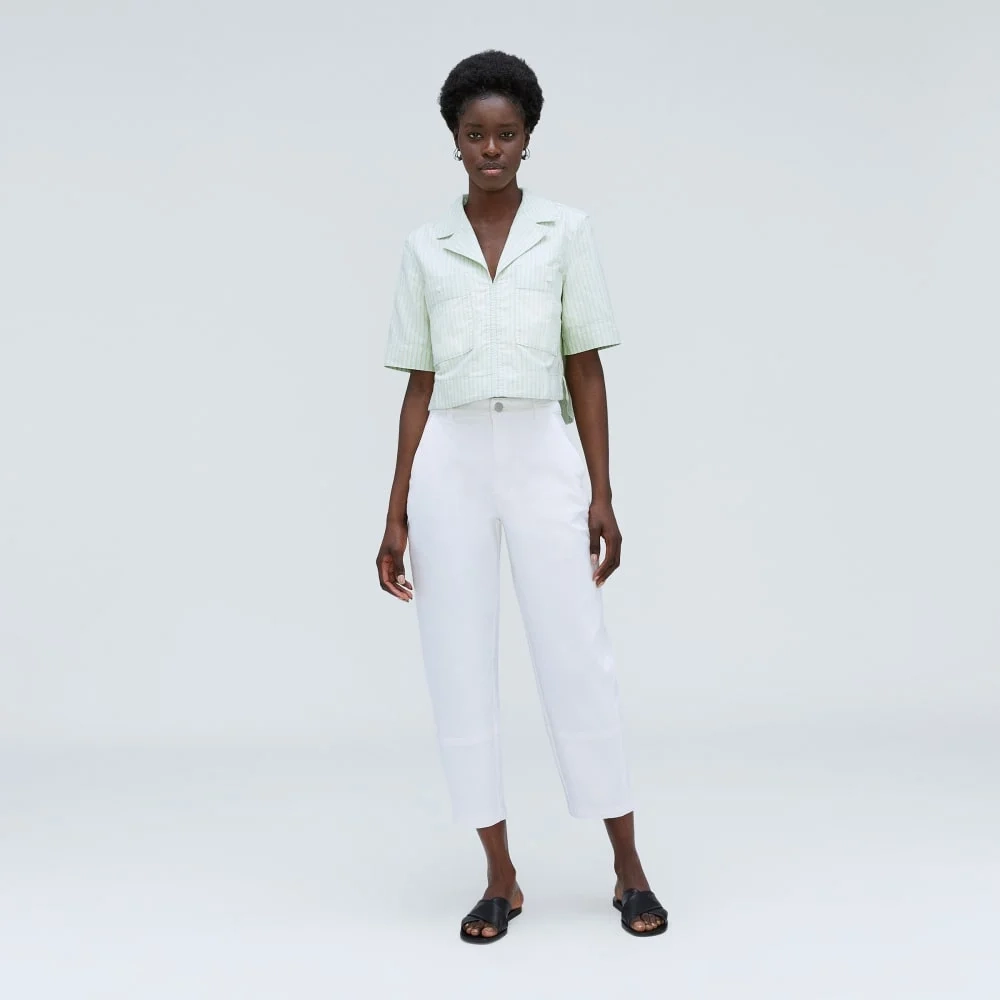 The Oxford Popover | Apricot Tan / Spray (2)