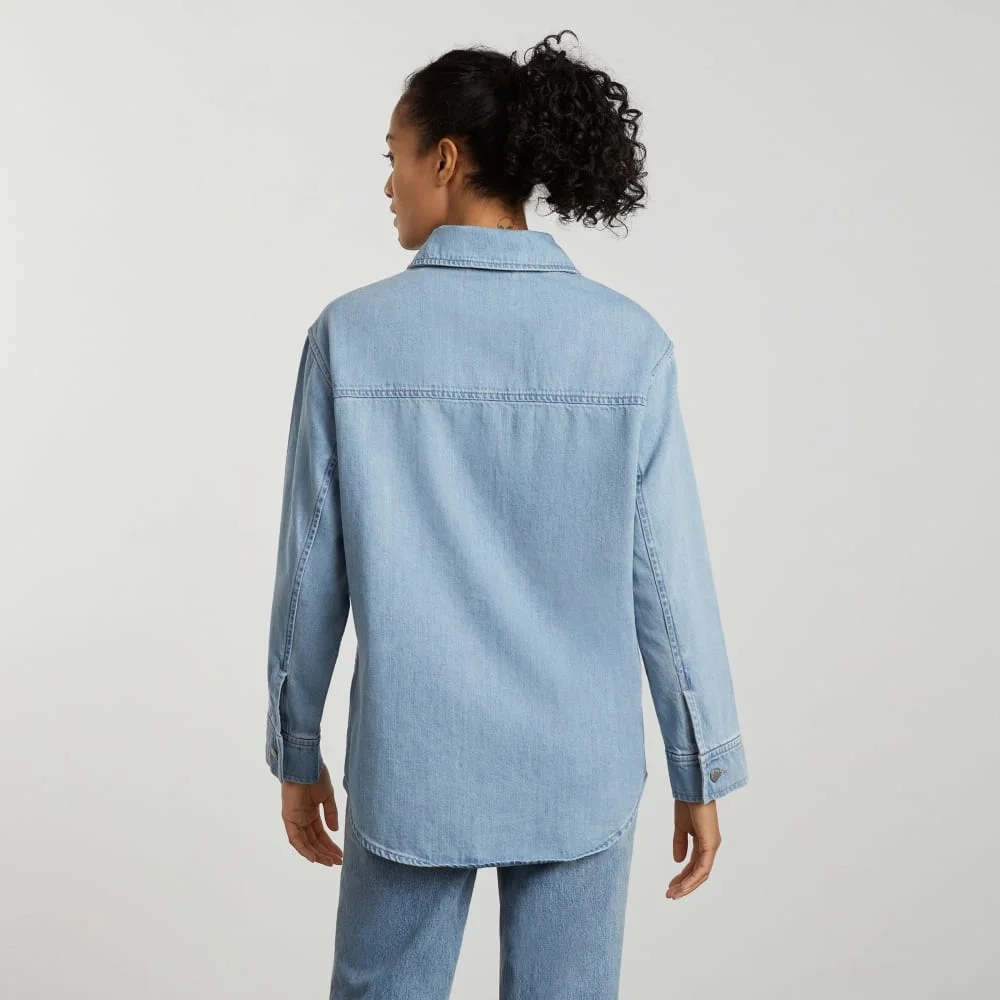 The Denim Shirt Jacket | Myrtle Sky (3)