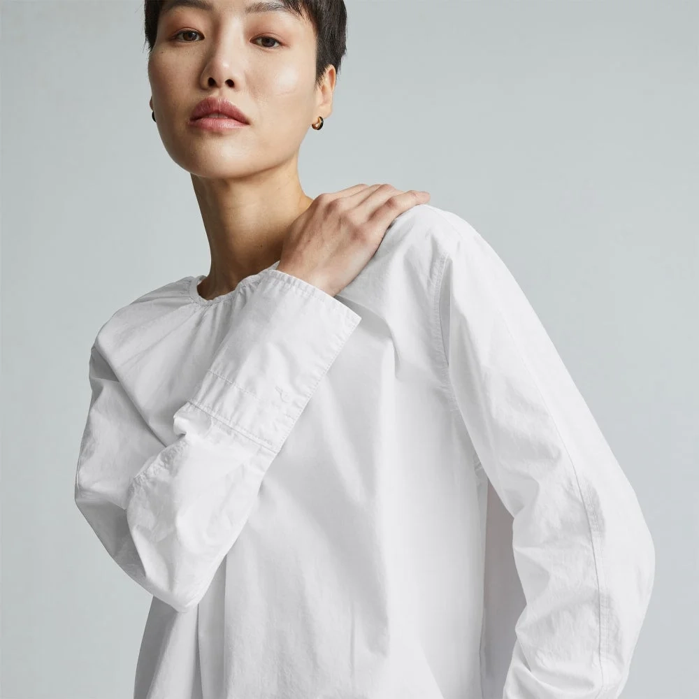 The Poplin Breeze Shirt | White (2)