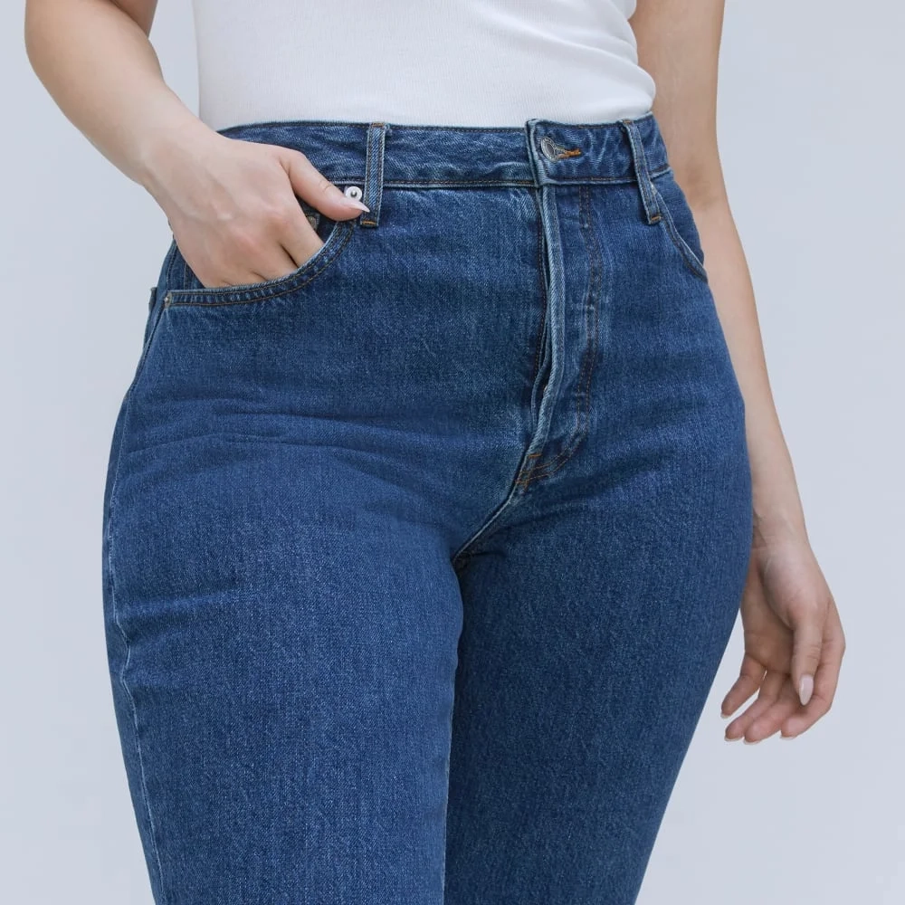 The '90s Cheeky Hourglass Jean | Deep Atlantic | 26.5" Inseam (5)
