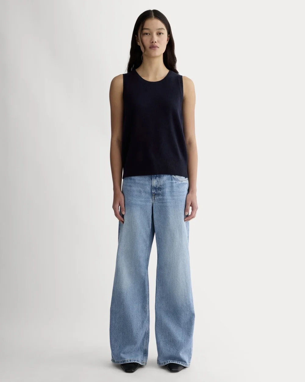 The Classic Tank in Cashmere | Navy (4)