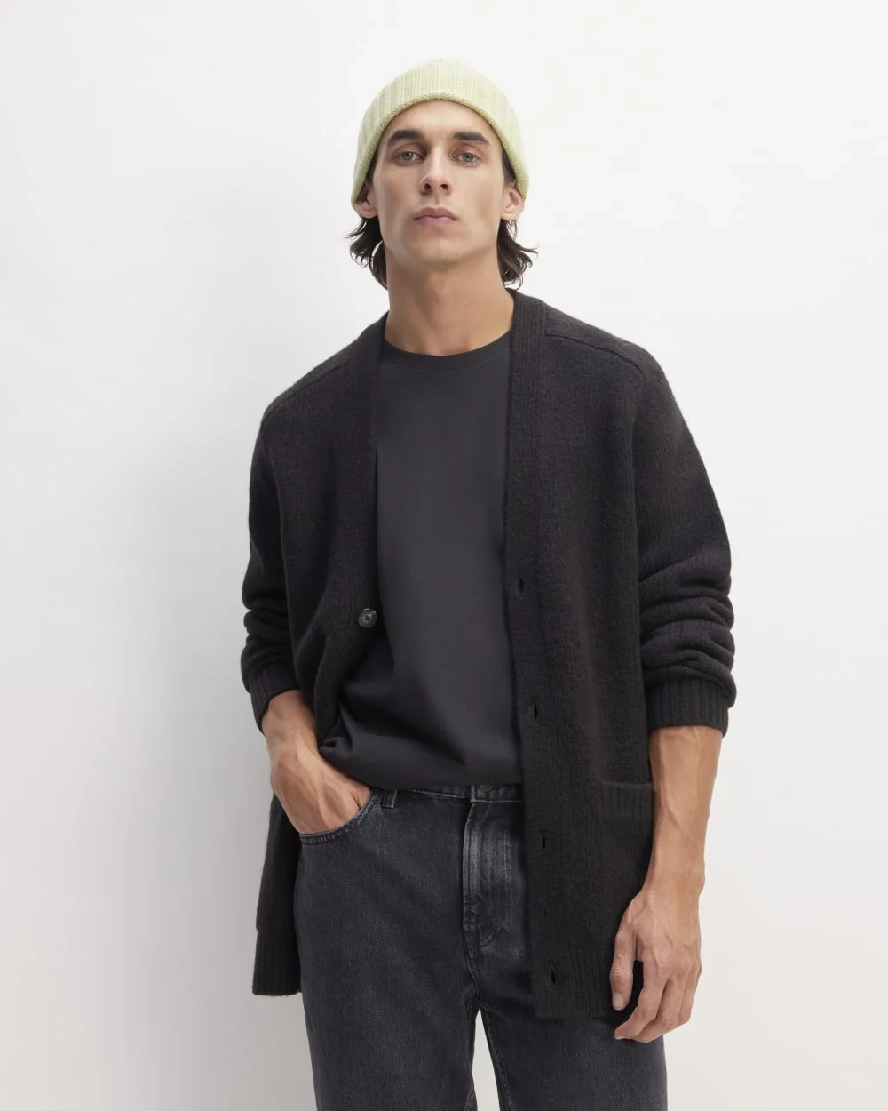 The Cashmere Beanie | Seafoam Green (3)