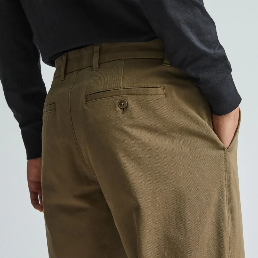 The Straight Fit Performance Chino | Uniform | Beech | Straight (3)