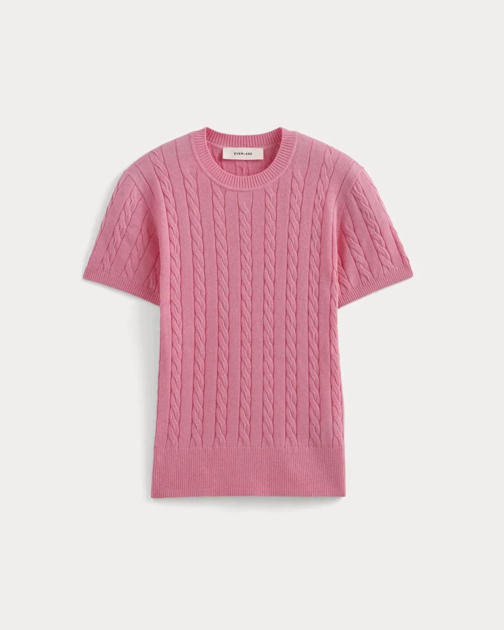 The Cable Crew in Cotton Cashmere | Deep Pink (3)
