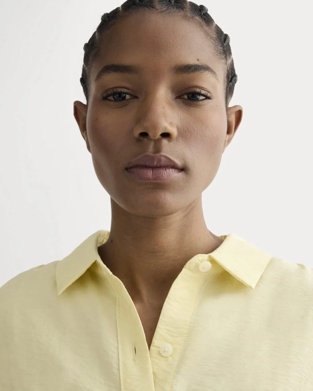 The Square Shirt in SoftLuxe | Banana Crepe (3)