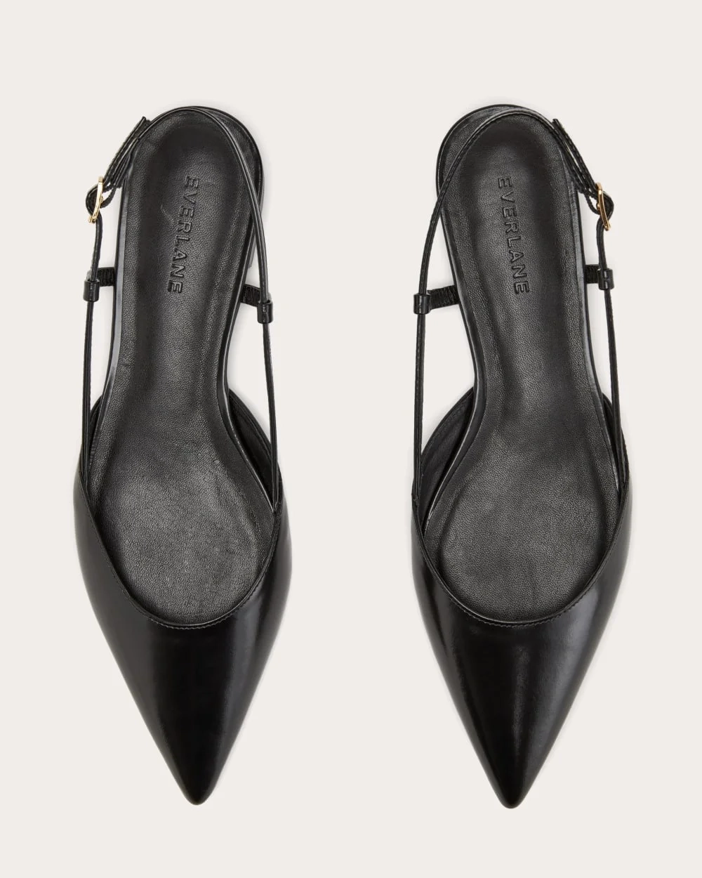 The Studio Slingback Flat | Black (3)