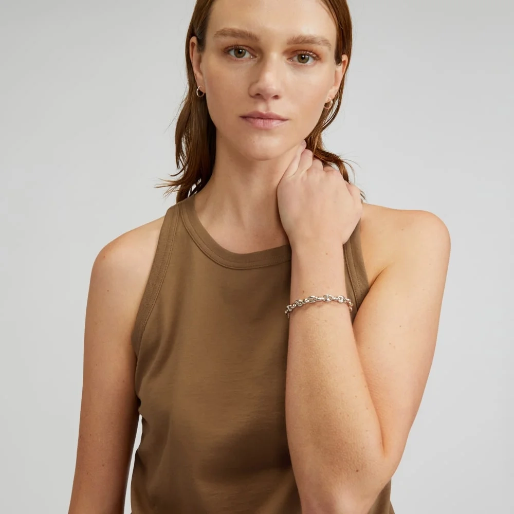 The Tank in Essential Cotton | Toasted Coconut (2)