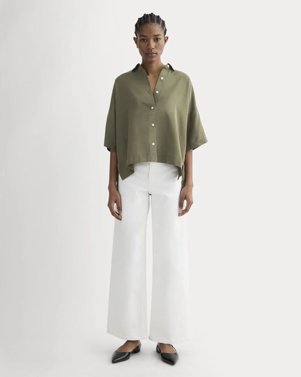 The Short-Sleeve Square Shirt in Butterlite | Kalamata (3)