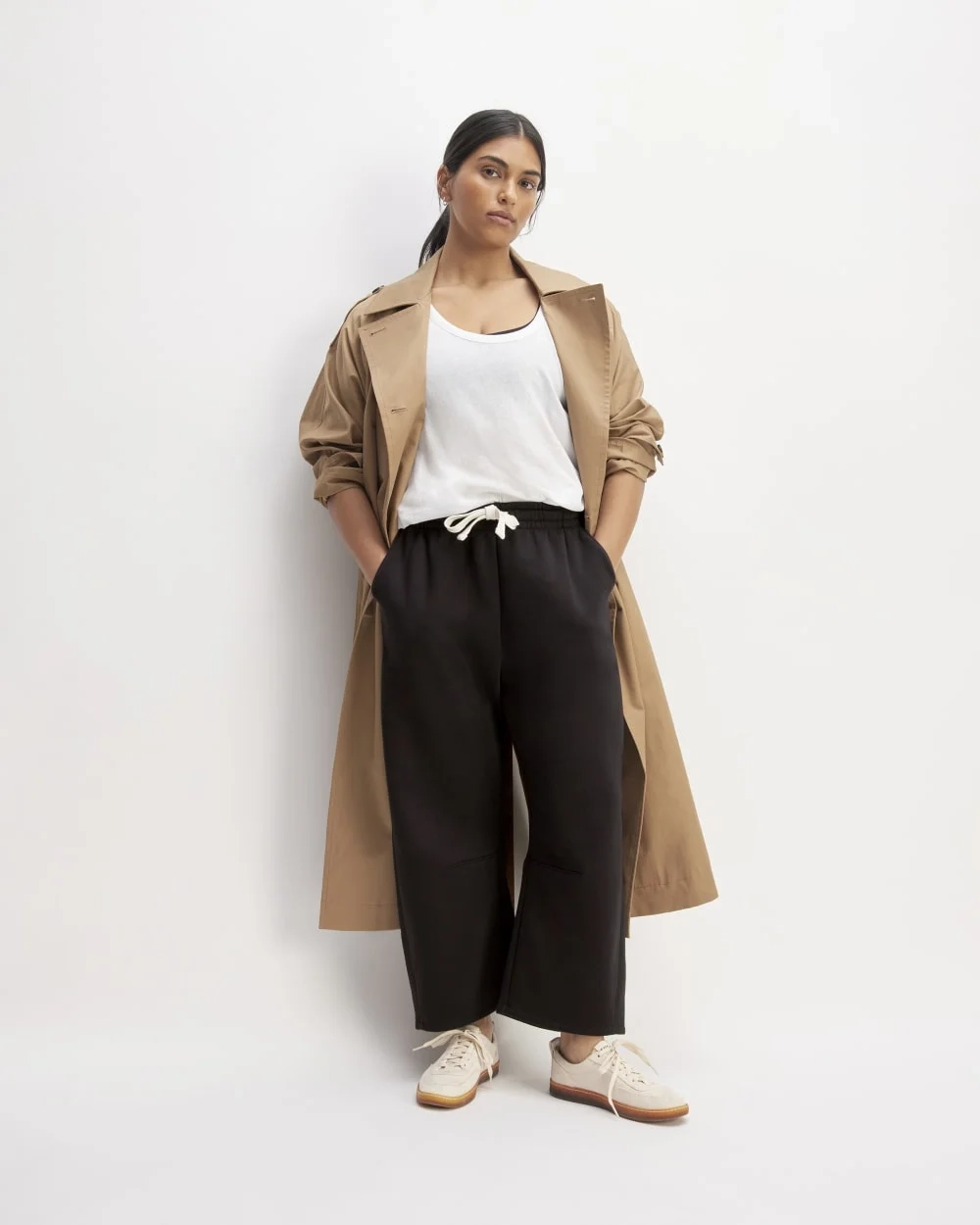 The ReTrack Barrel Sweatpant | Black
