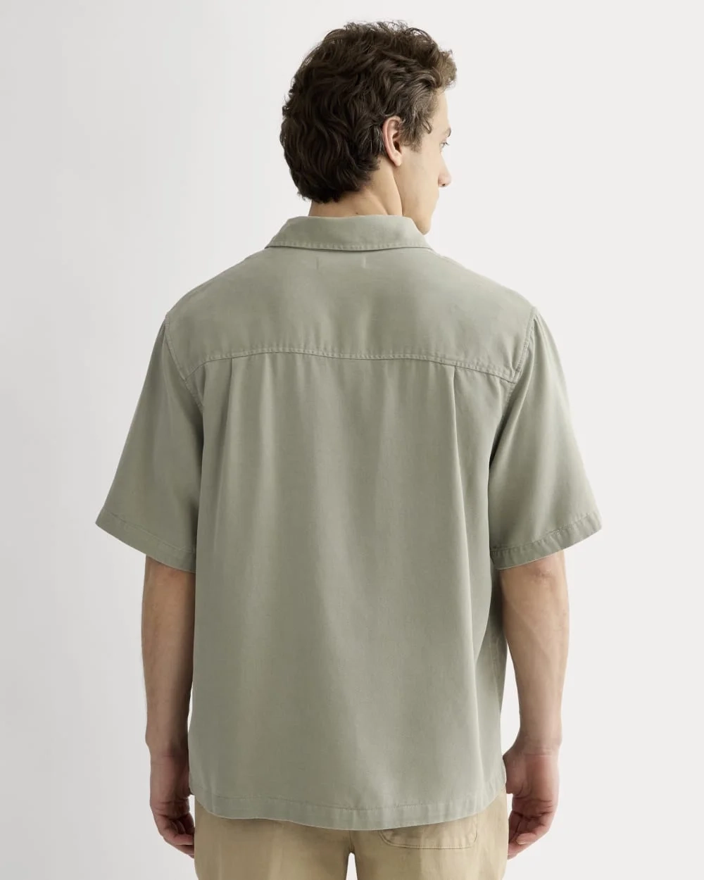 The Relaxed Utility Shirt in Buttersoft | Sage Green (3)