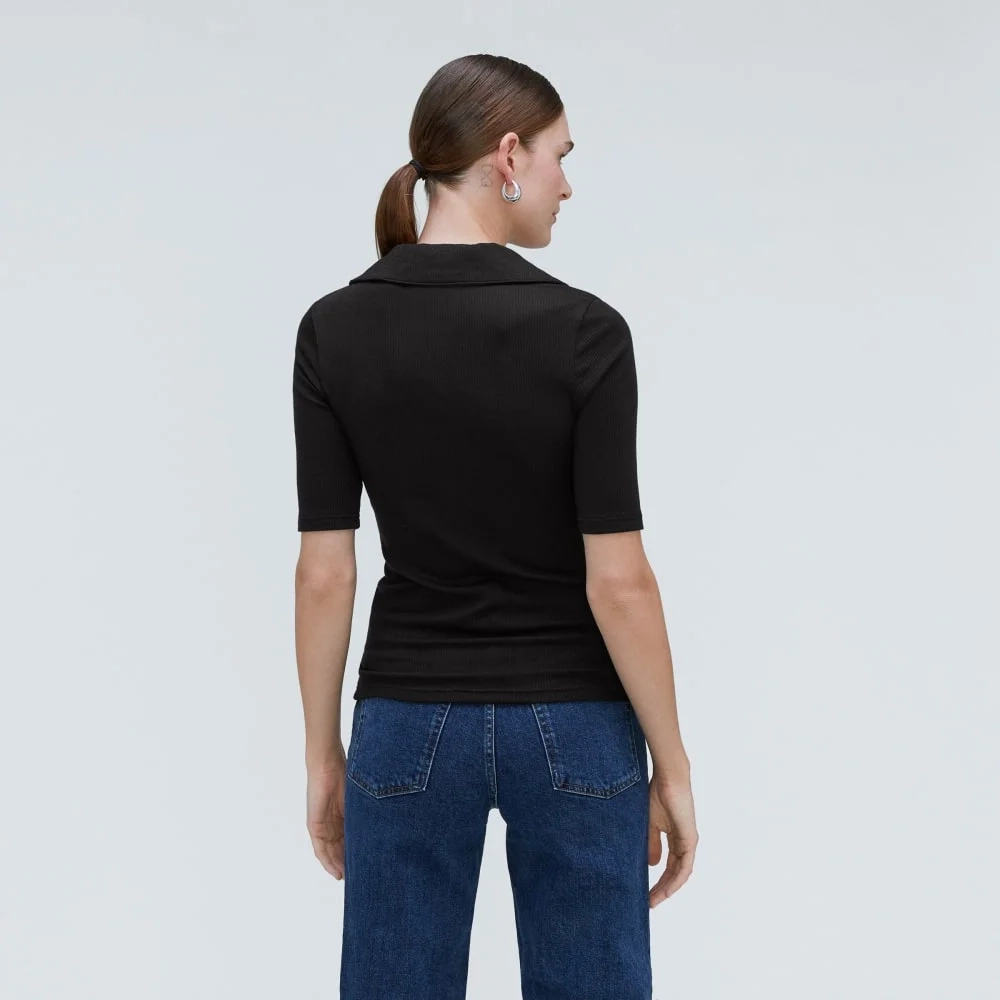 The Super-Soft Short Sleeve Polo | Black (2)