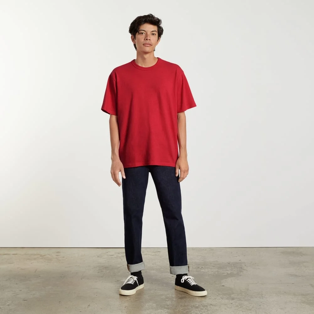 The Everyone Relaxed Hemp Tee | Goji Berry (2)