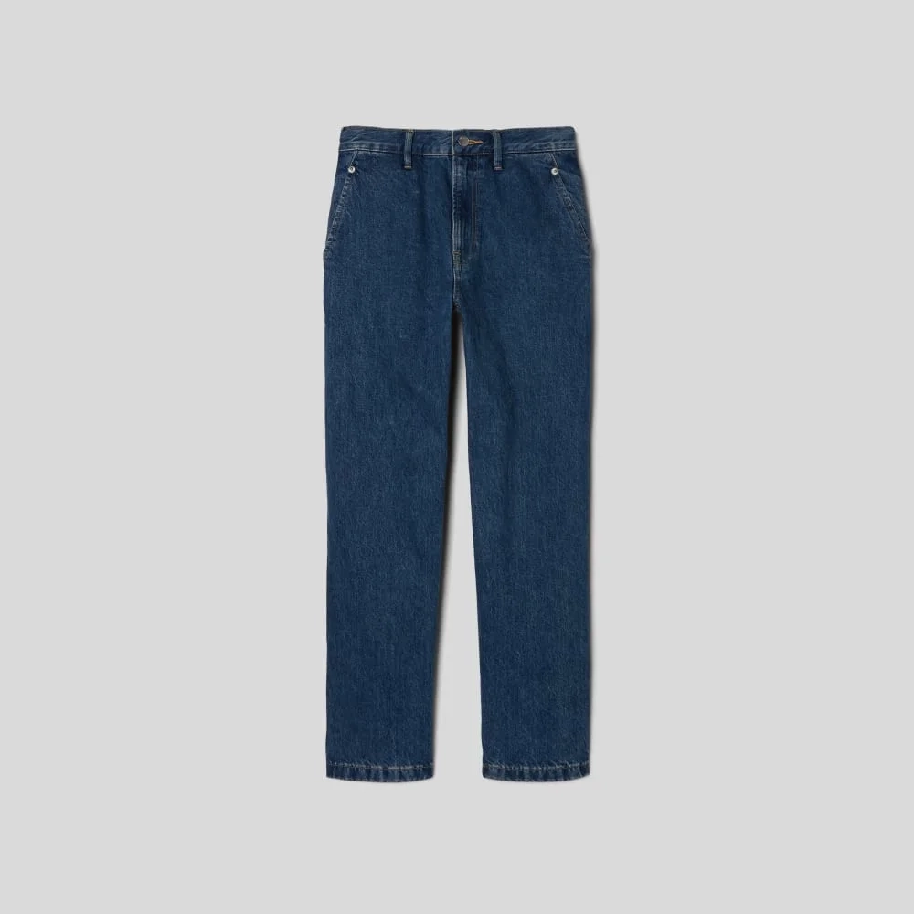 The Cinch Back Utility Jean | Vibrant Blue (3)