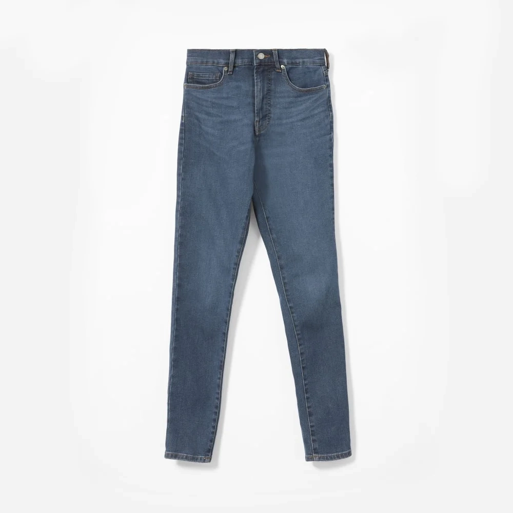 The Authentic Stretch High-Rise Skinny | Mid Blue | 26.5" Inseam