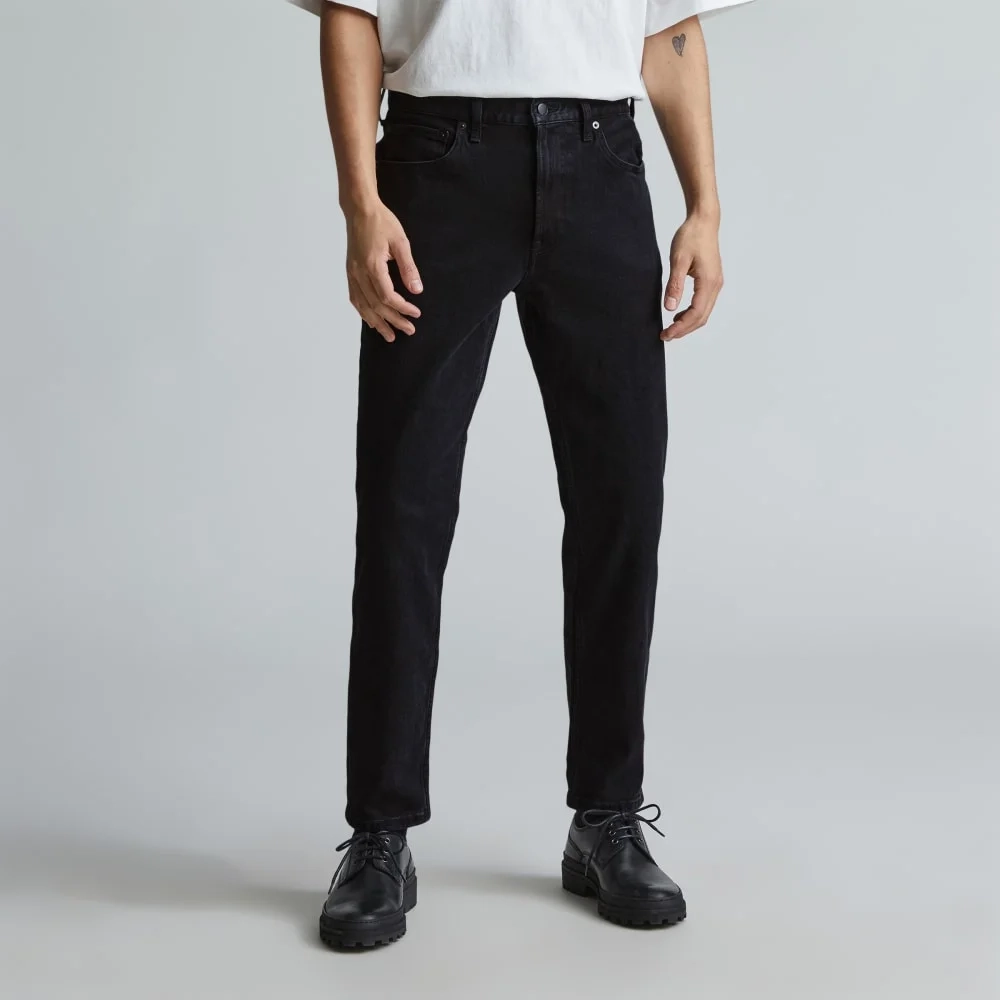 The Organic Taper Jean | Coal (2)