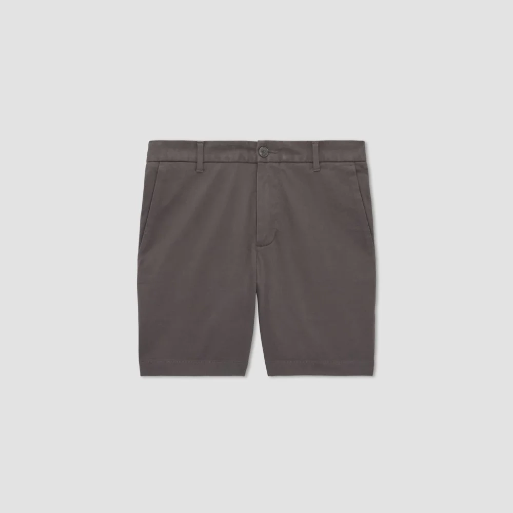 The 7” Slim-Fit Performance Chino Short | Slate Grey (2)