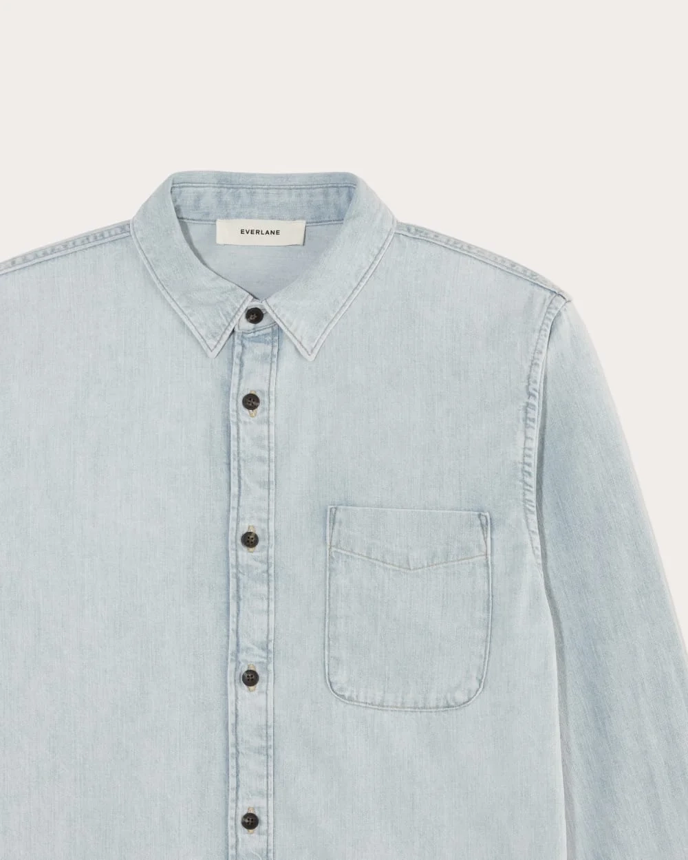 The Denim Shirt | Light Indigo (2)