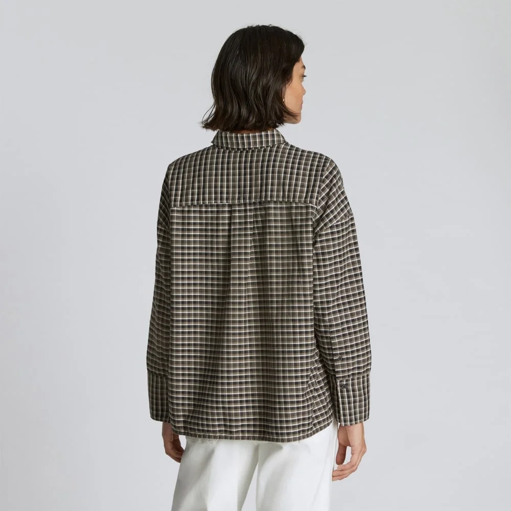 The Boxy Oxford | Falcon Mini Plaid (2)
