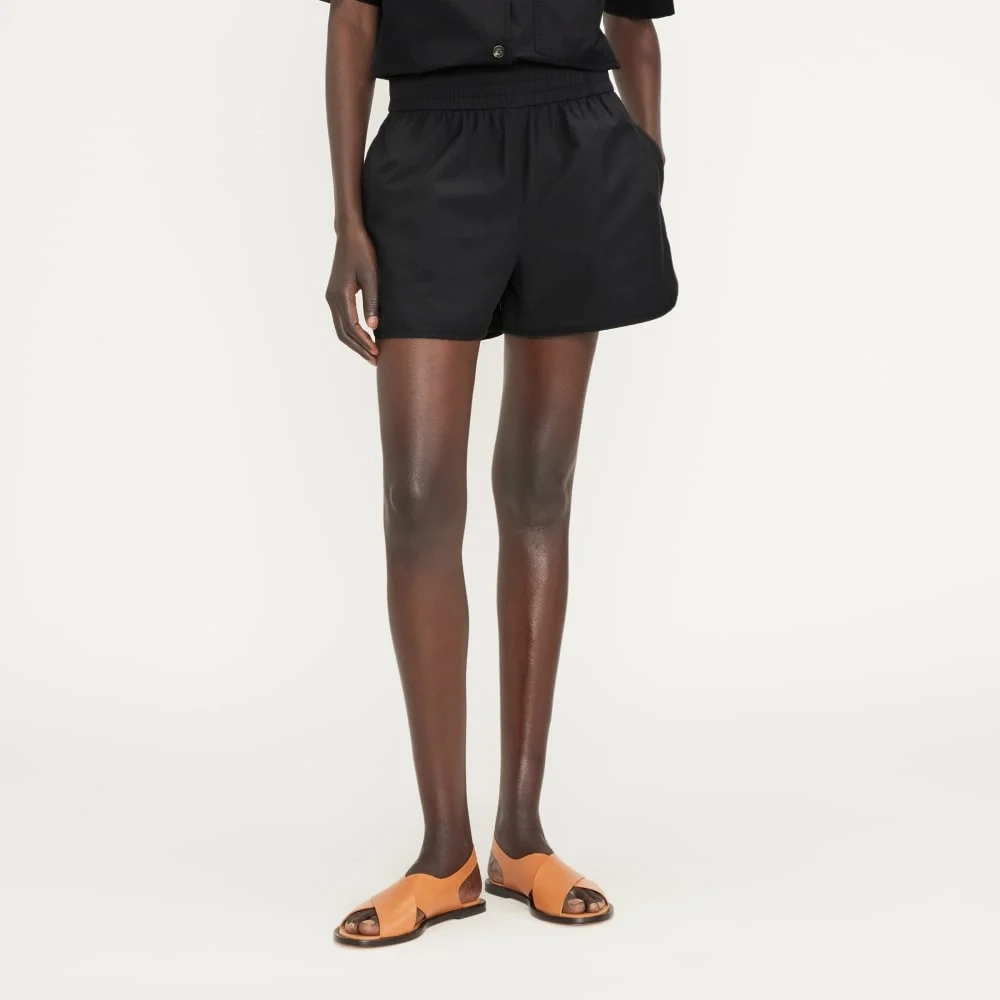 The Poplin Boxer Short | Black