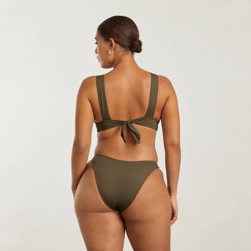 The Triangle Bikini Top | Beech (2)