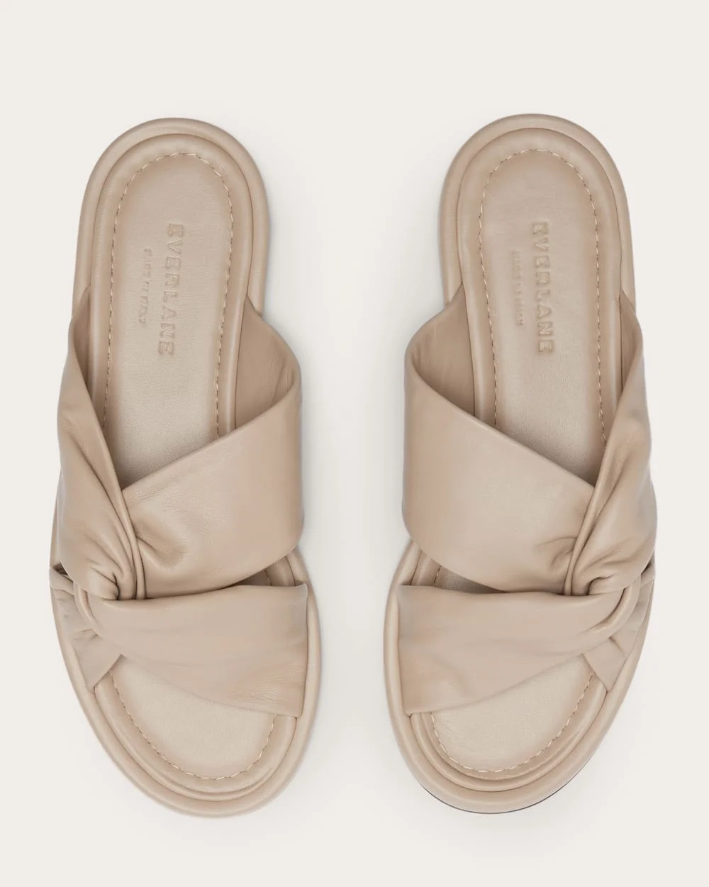 The Day Twist Sandal | Warm Khaki (4)