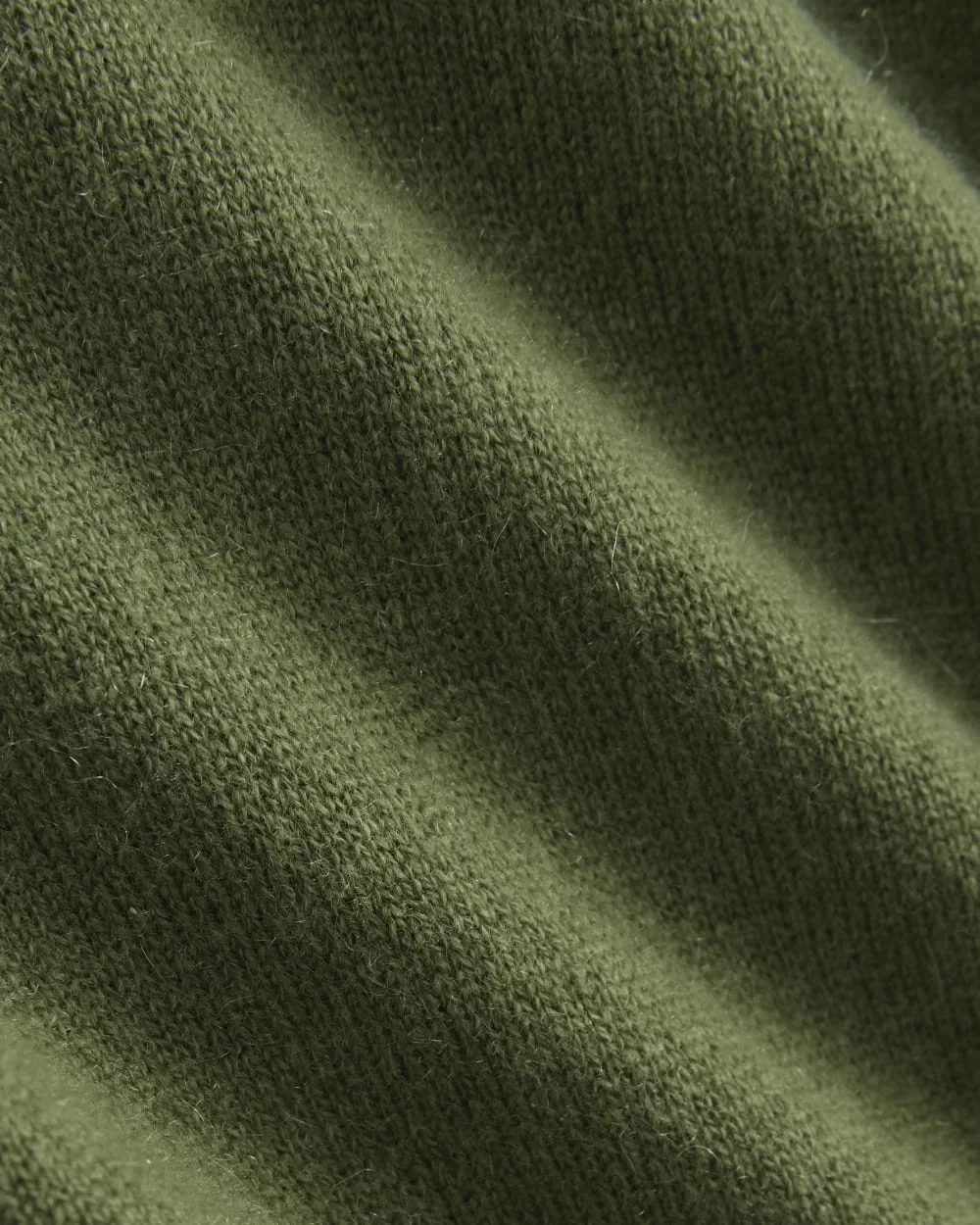 Cashmere Slim Crew Sweater | Forest Green (5)