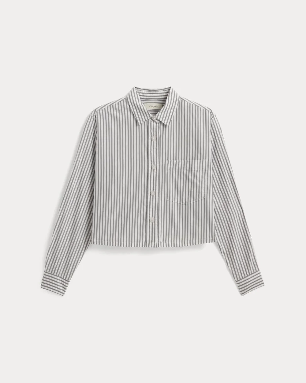The Way-Short Shirt in Silky Cotton | Periscope / Bone (2)