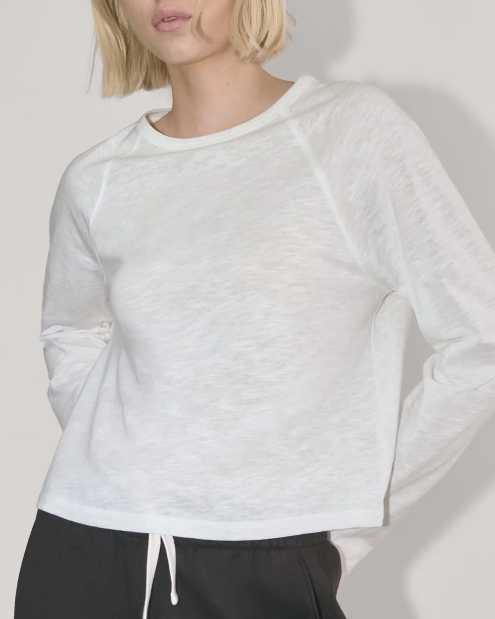 The Perform Crew Tee | White (3)