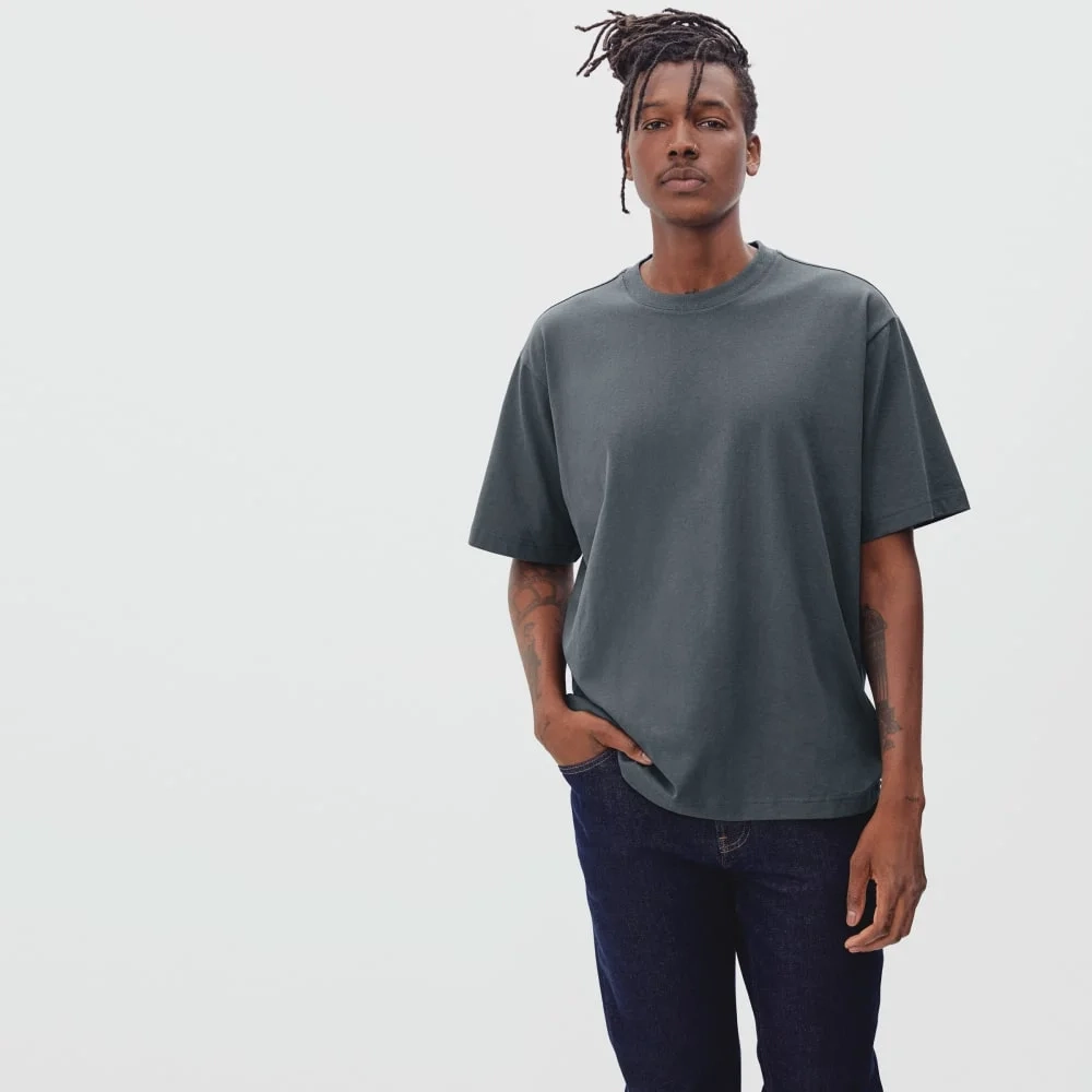 The Premium-Weight Relaxed Crew | Uniform | Slate (3)