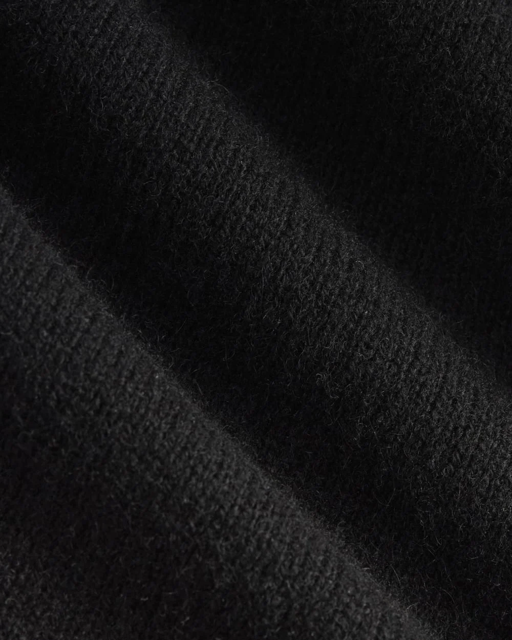 The Boxy Crew in Cashmere | Black (4)