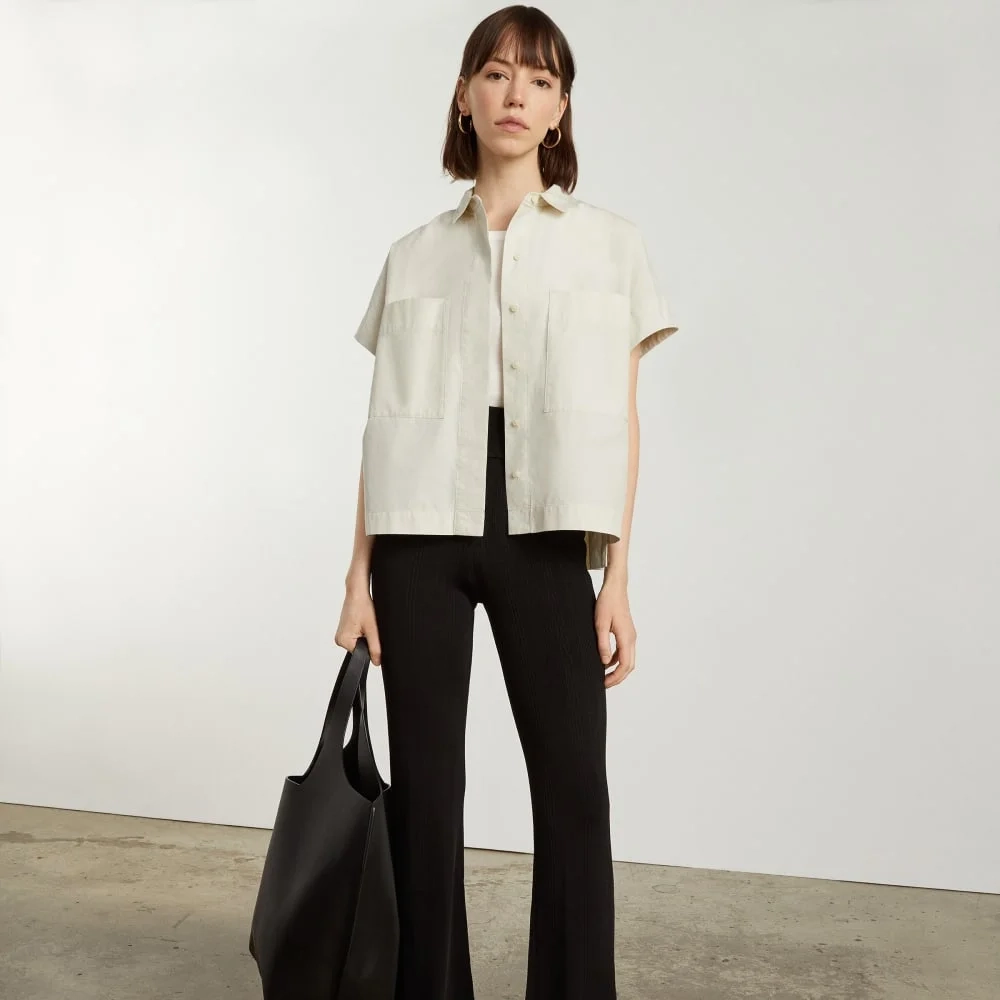 The Short-Sleeve Box Shirt | Sage (3)