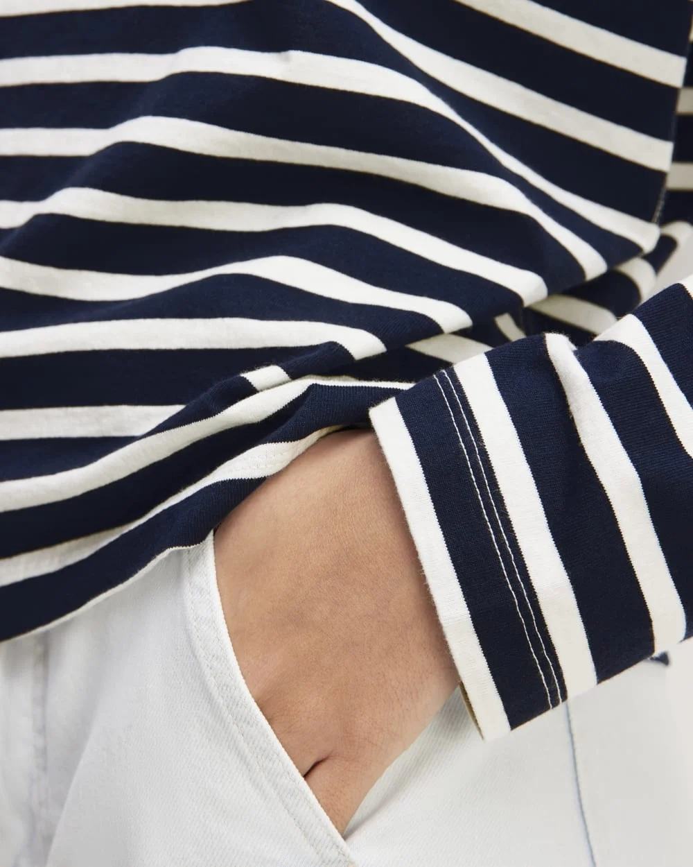 The Mariner Tee | Navy / Bone (3)