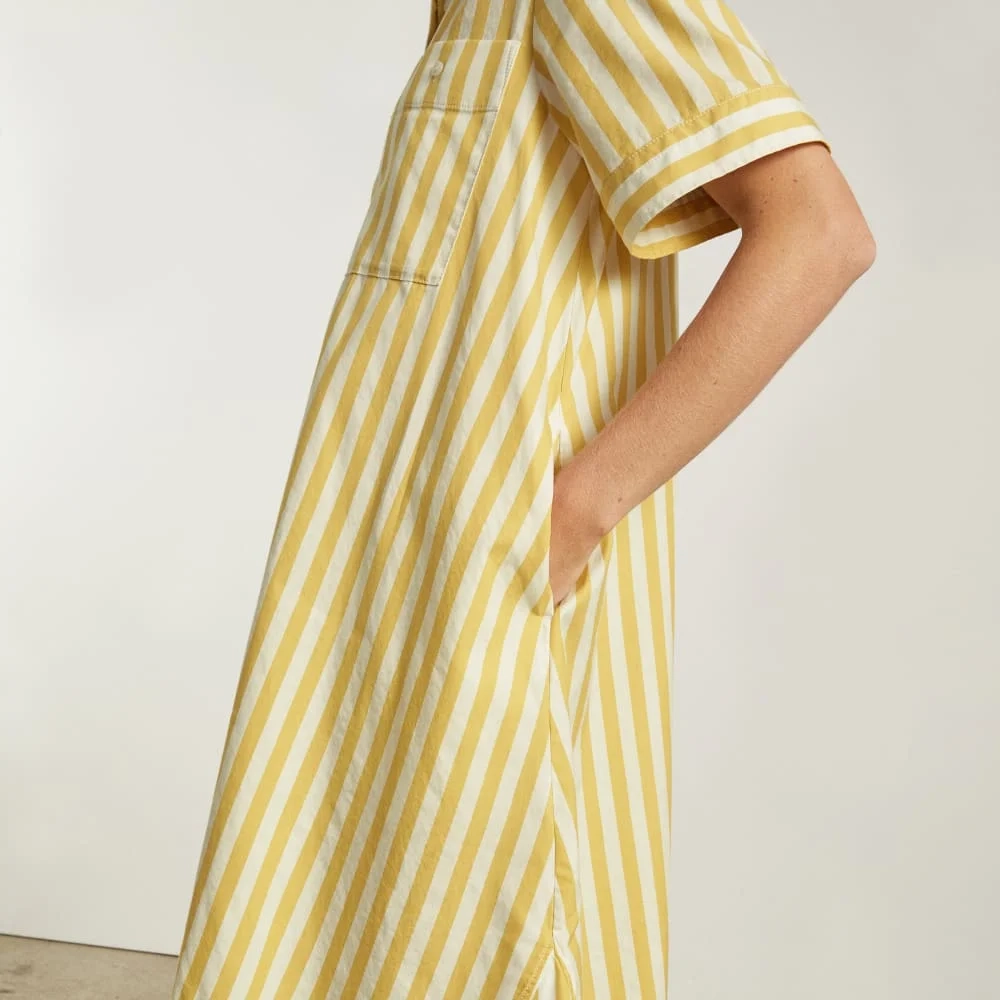 The Daytripper Dress | Cream Gold / Canvas (3)