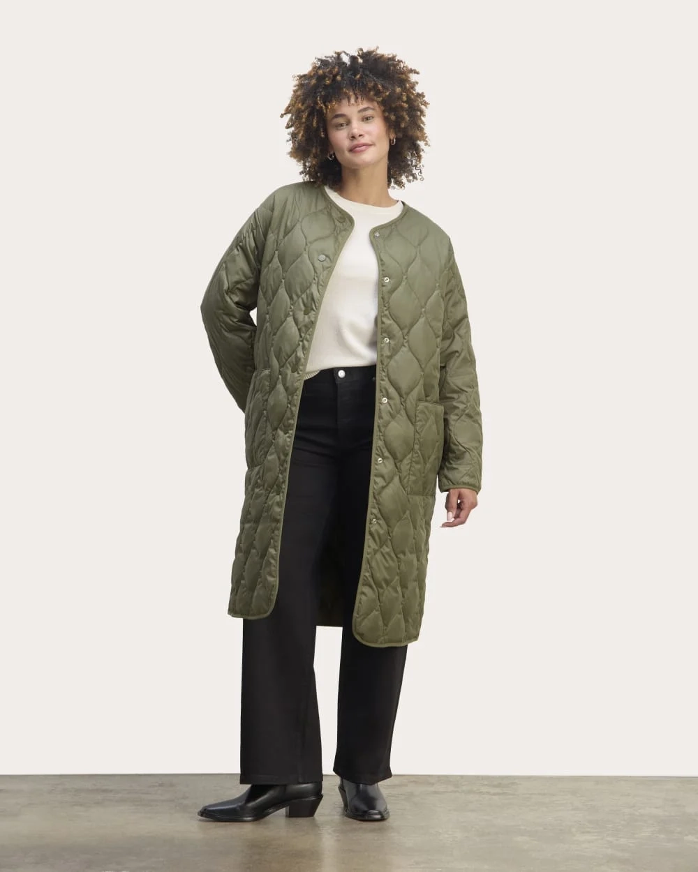 The Long Quilted Liner | Kalamata (3)