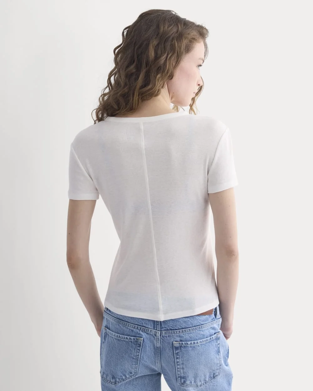 Tissue Short-Sleeve Crew | Bone (2)