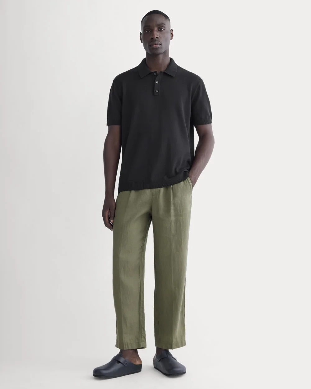 No-Sweat Polo | Black (4)
