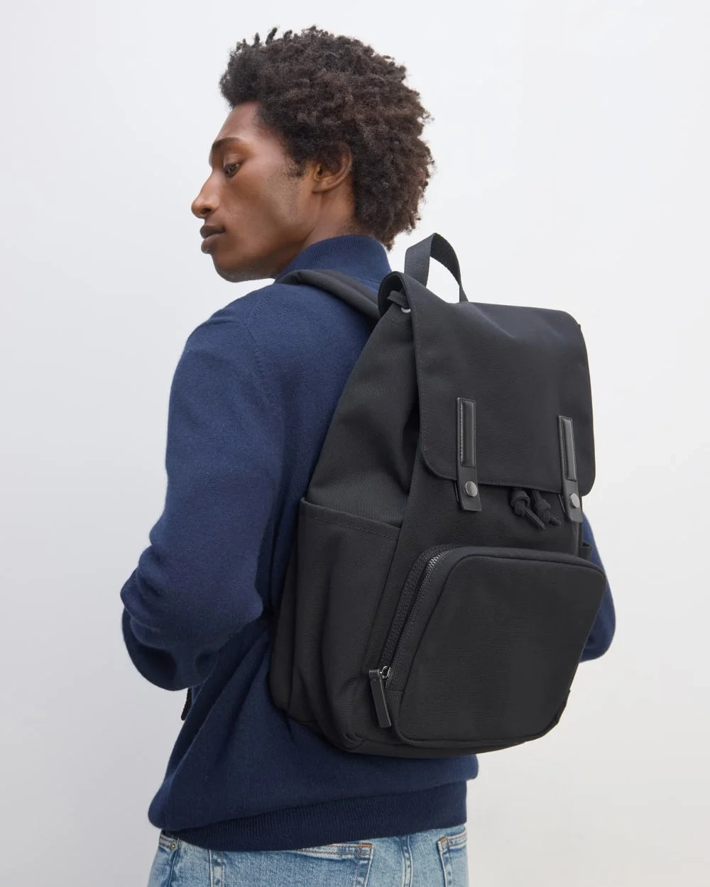 The Canvas Backpack | Black (3)