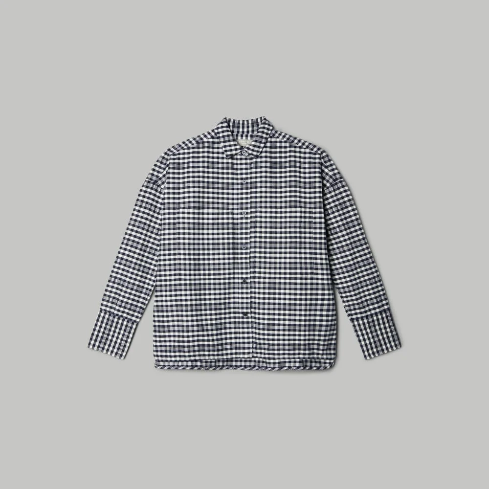 The Boxy Oxford | Ocean Cavern Plaid (2)