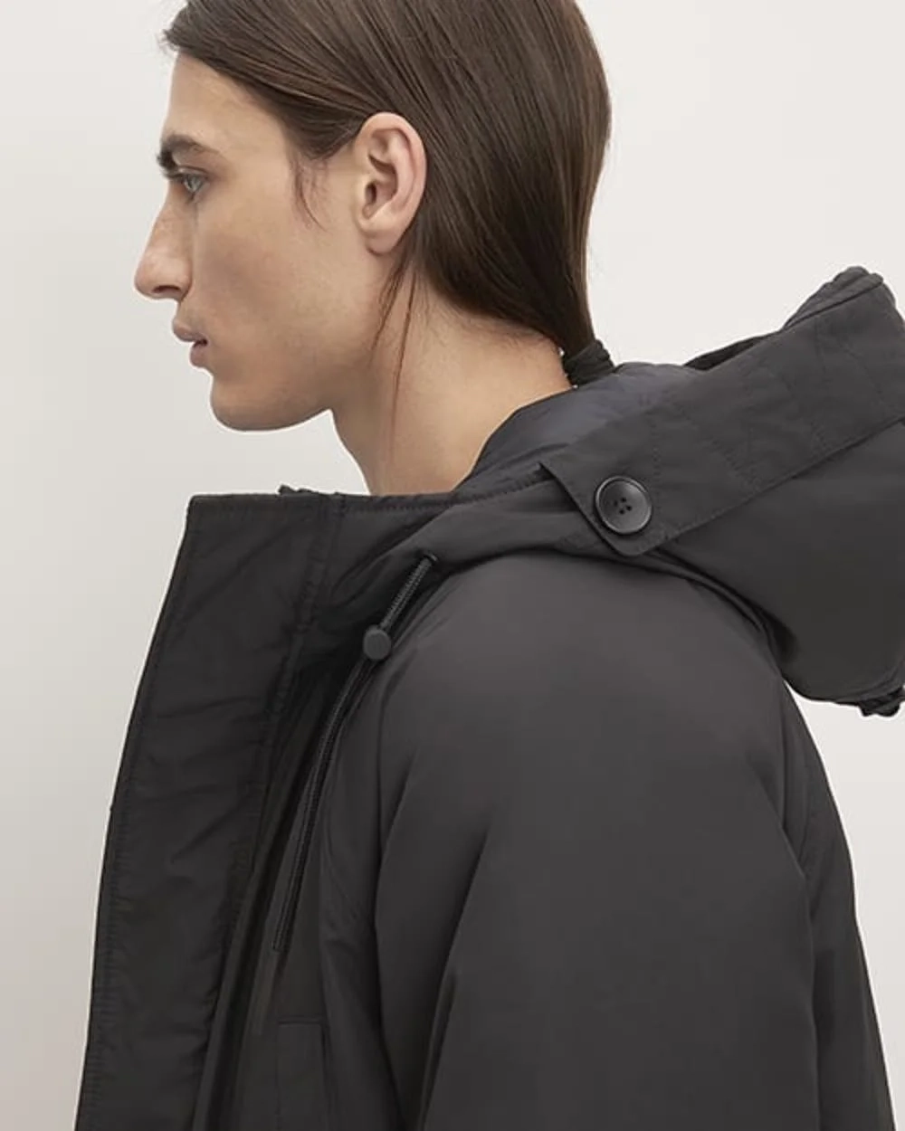 The ReNew Long Parka | Black (3)