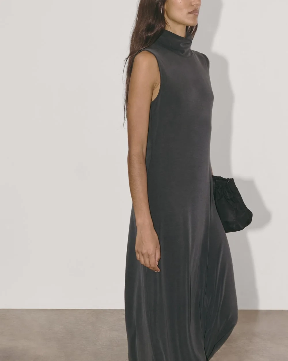 The Madison Dress in Butterknit | Black (3)